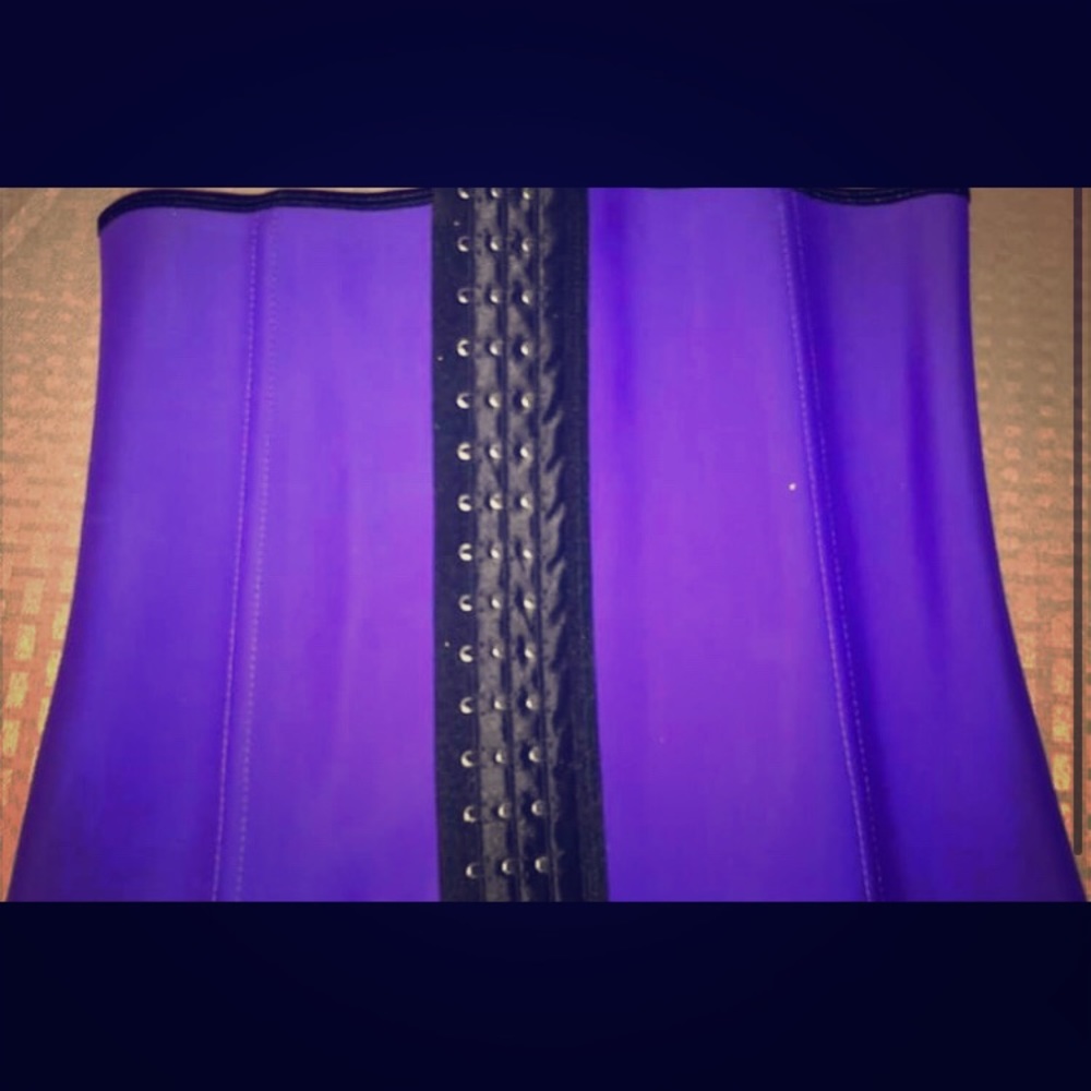 Angel Curves “KIM" GYM WAIST TRAINER-PURPLE